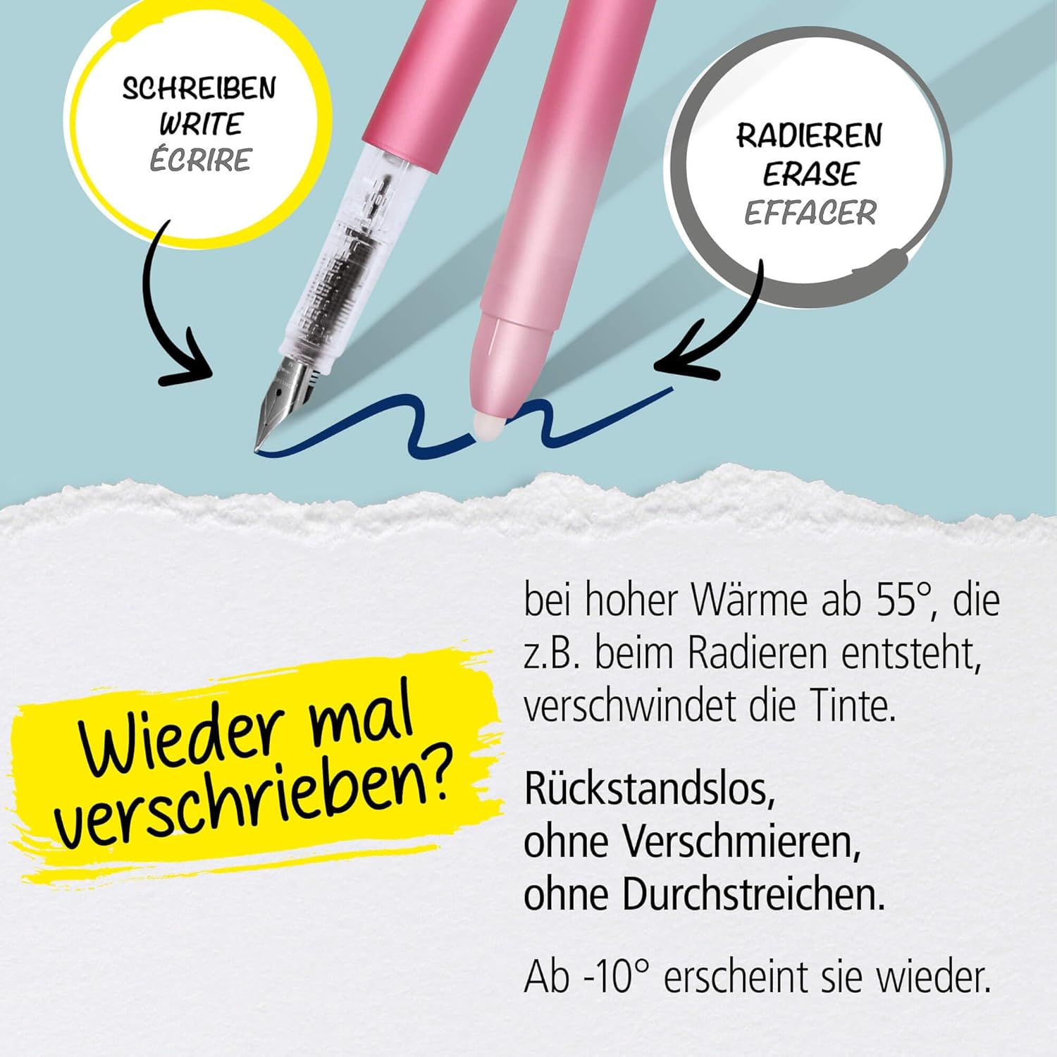 Thumbnail 4 de Online magiXX Sweet Love Füllhalter mit radierbarer Tinte