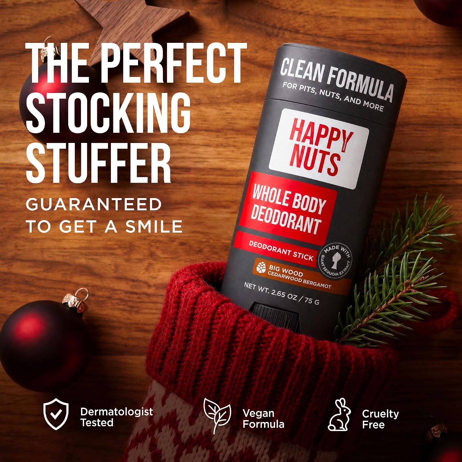 Detalle de Happy Nuts Whole-Body Deodorant