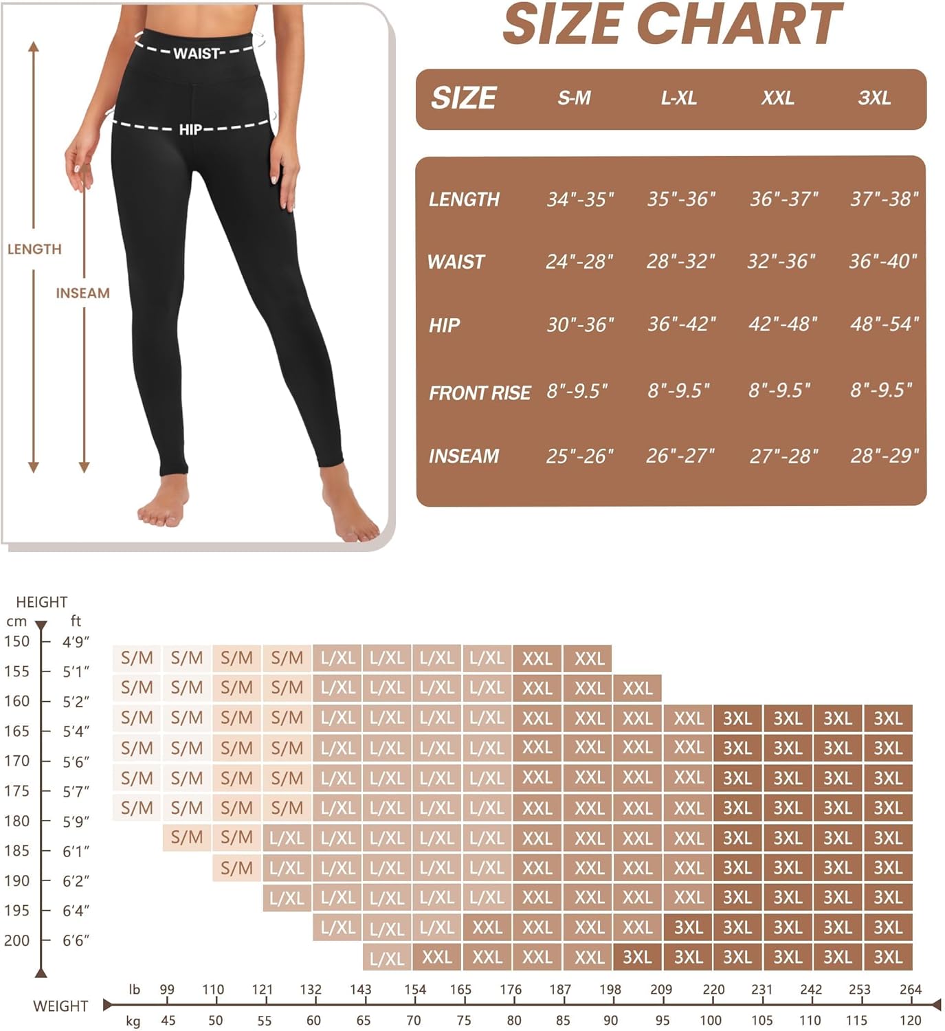 Thumbnail 5 de VALANDY Creamlush High‑Waisted Leggings 3 Pack
