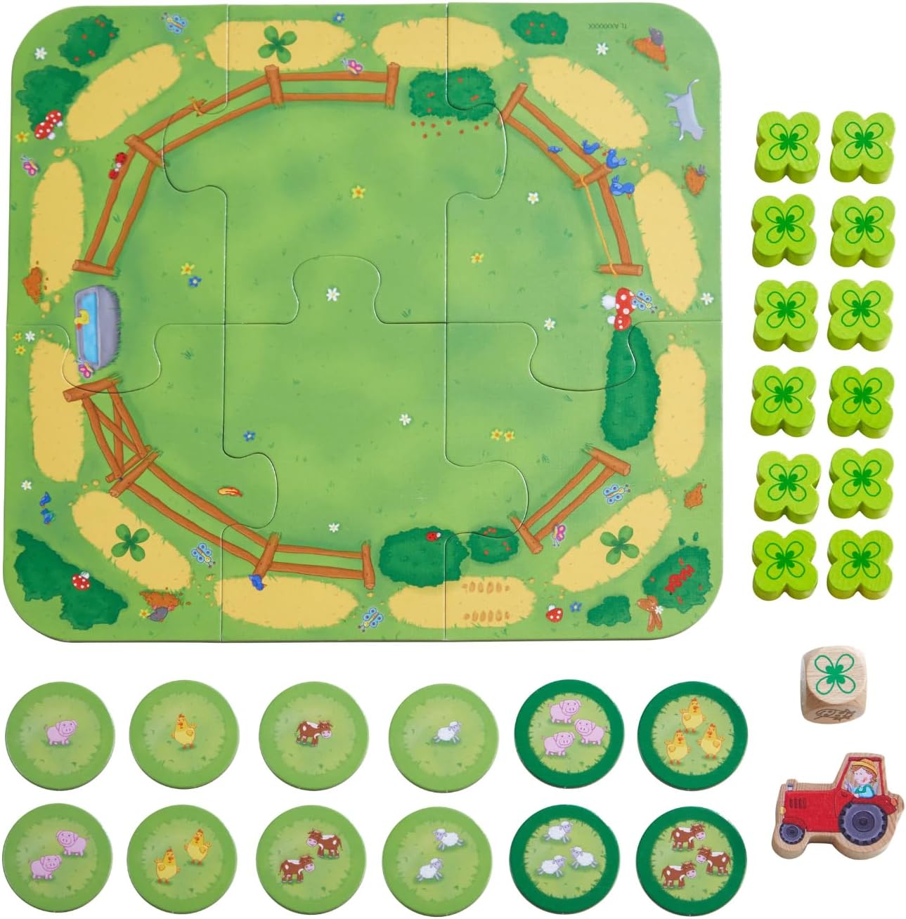 Detalle de HABA Meine ersten Spiele „Zähl mal!“ – tierisches Zählspiel ab 2 Jahren