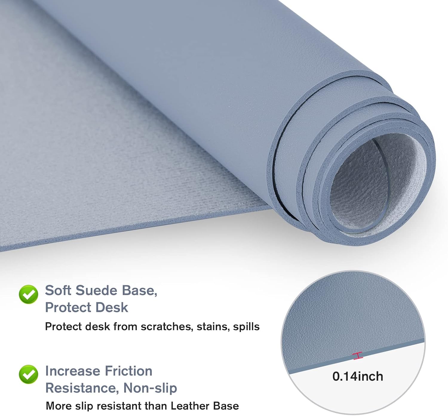 Detalle de PINKCAT Tapis de Bureau 80 x 40 cm đź–Ą