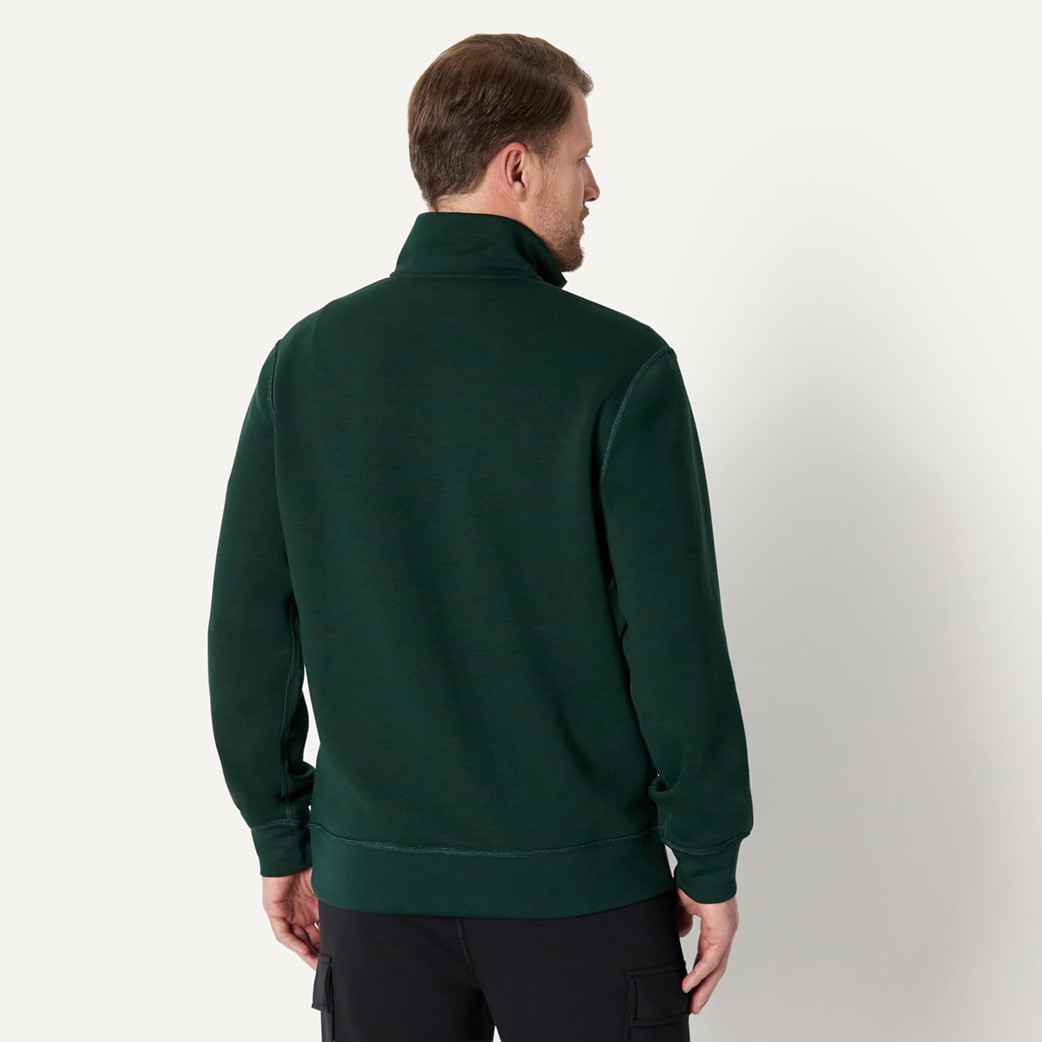 Thumbnail 2 de Amazon Essentials Men’s Active Sweat Quarter-Zip Relaxed-Fit Pullover