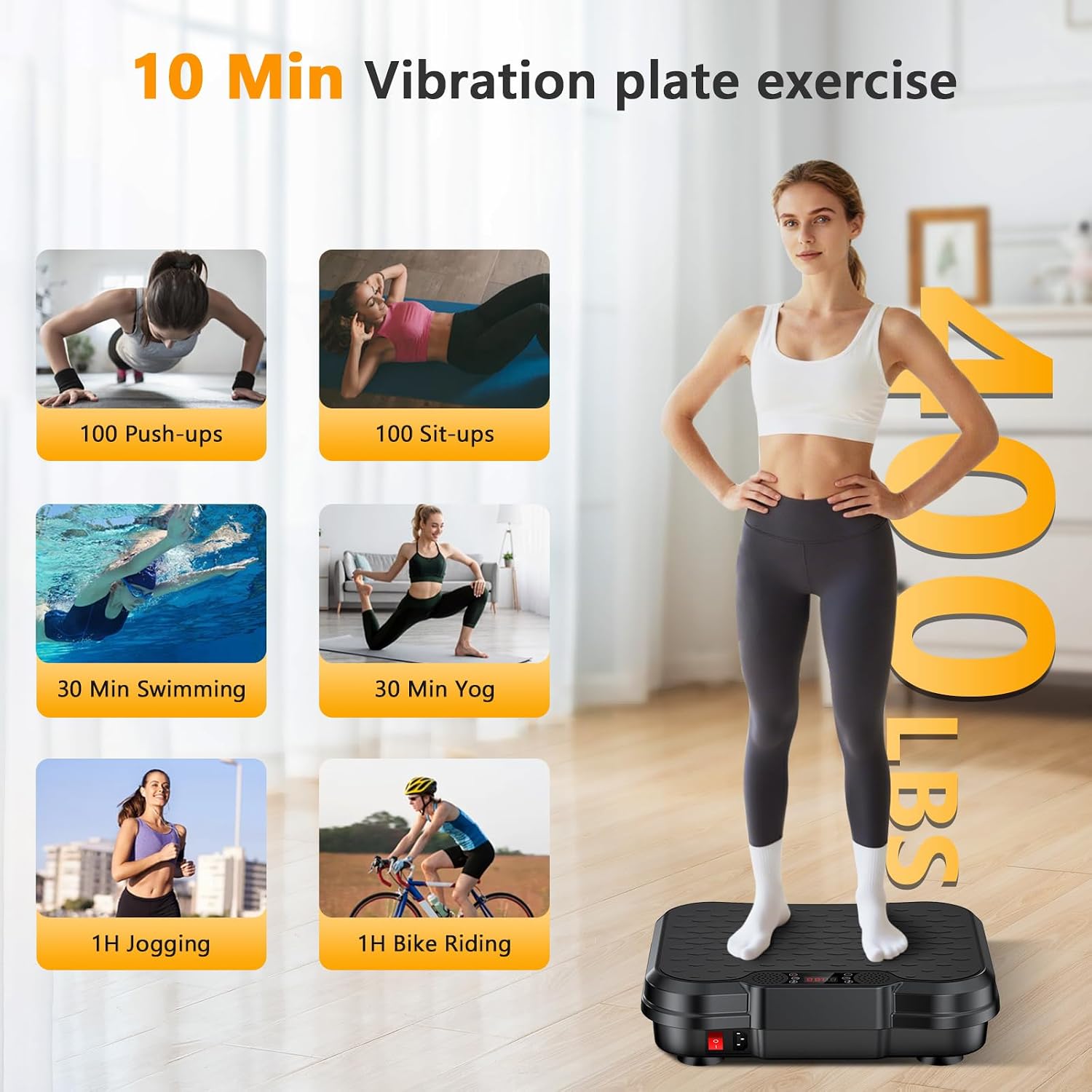 Detalle 2 de NXSCI Vibration Plate with 250 Speeds ⚡