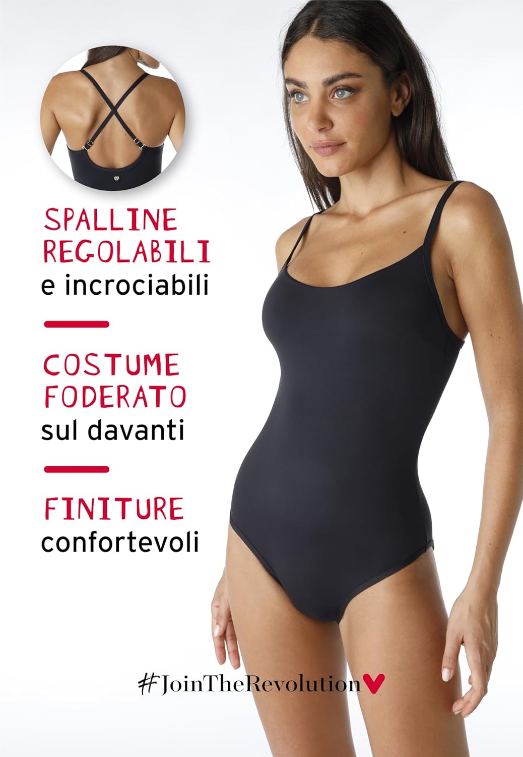 Detalle de Lovable Costume Intero Mestruale: costume mestruale riutilizzabile e assorbente per l’estate