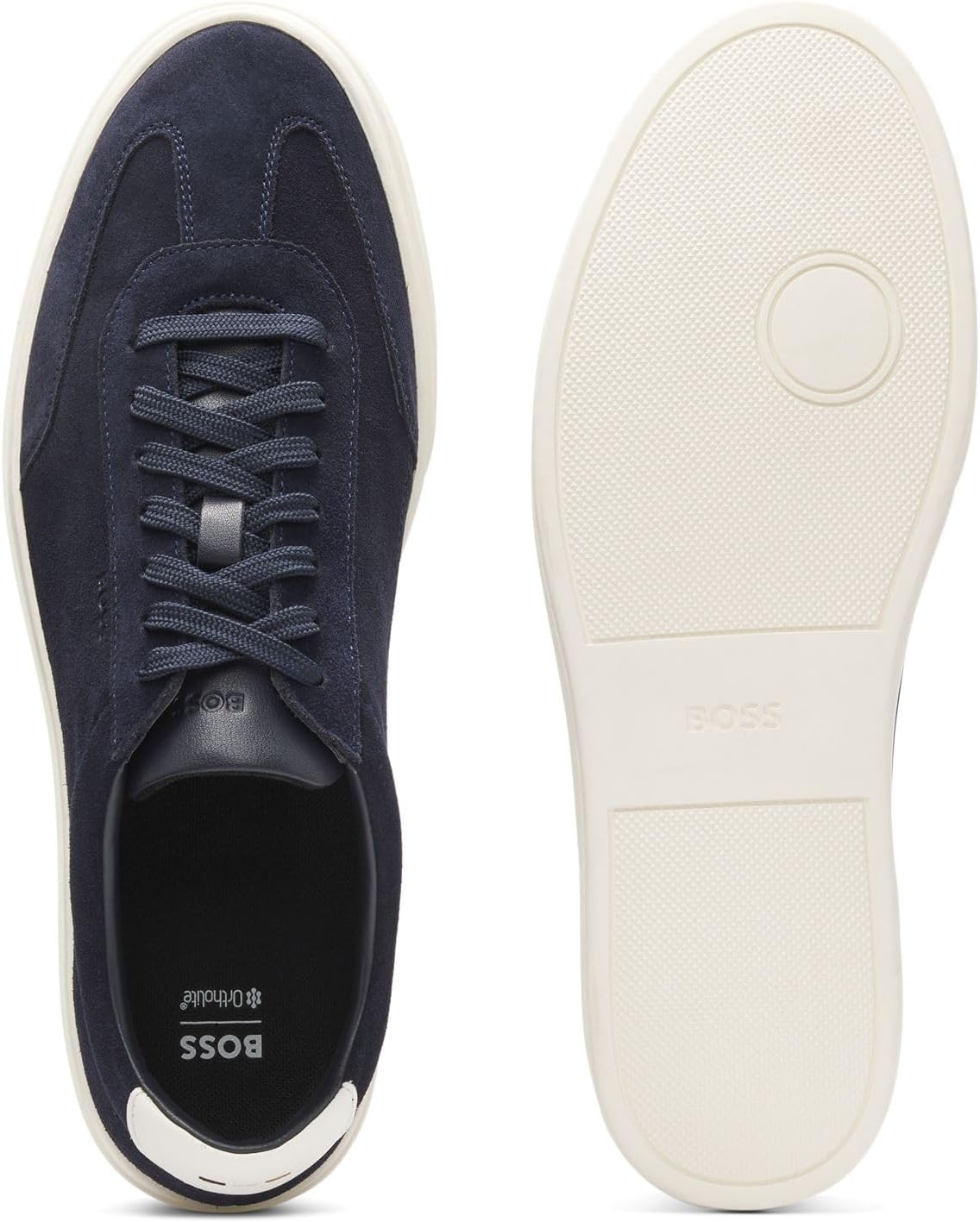 Thumbnail 3 de BOSS Herren Kieran Tenn Sneakers Veloursleder