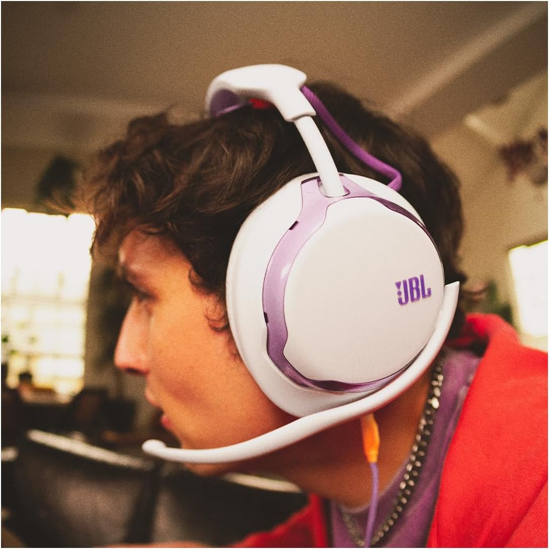 Thumbnail 3 de JBL Quantum 250: Casque Gaming Filaire avec Son Spatial et Micro à Réduction de Bruit