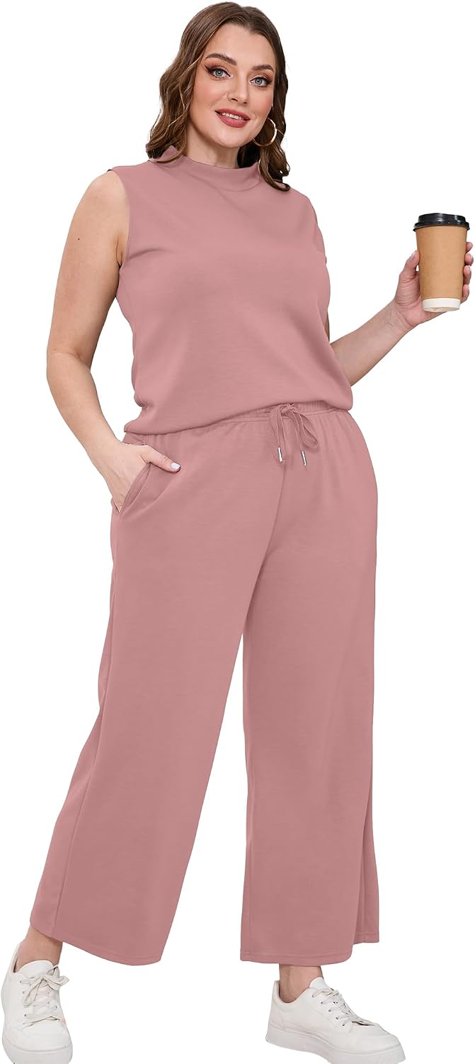 Detalle de Sampeel Women's Two-Piece Set in Spacer Fabric