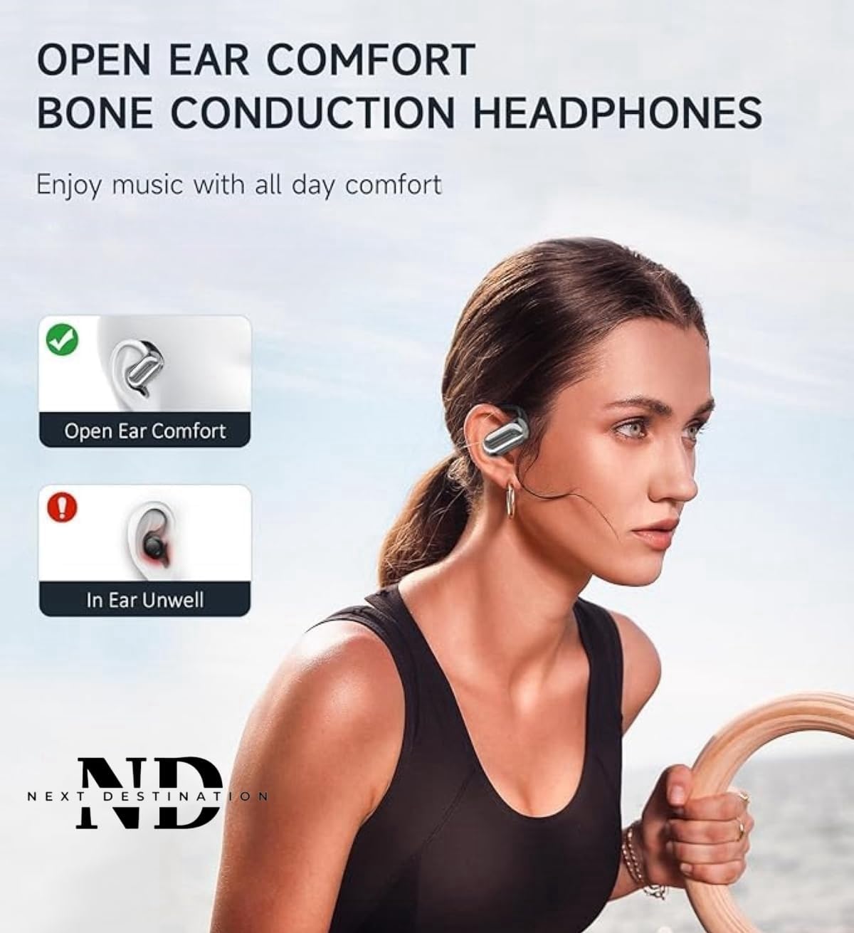 Thumbnail 5 de ND NEXT DESTINATION Q16S cuffie Bluetooth 5.4 40H