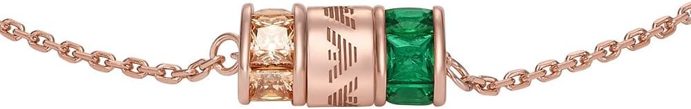 Thumbnail 2 de Bracelet Emporio Armani en argent 925 doré rose, fermoir à mousqueton
