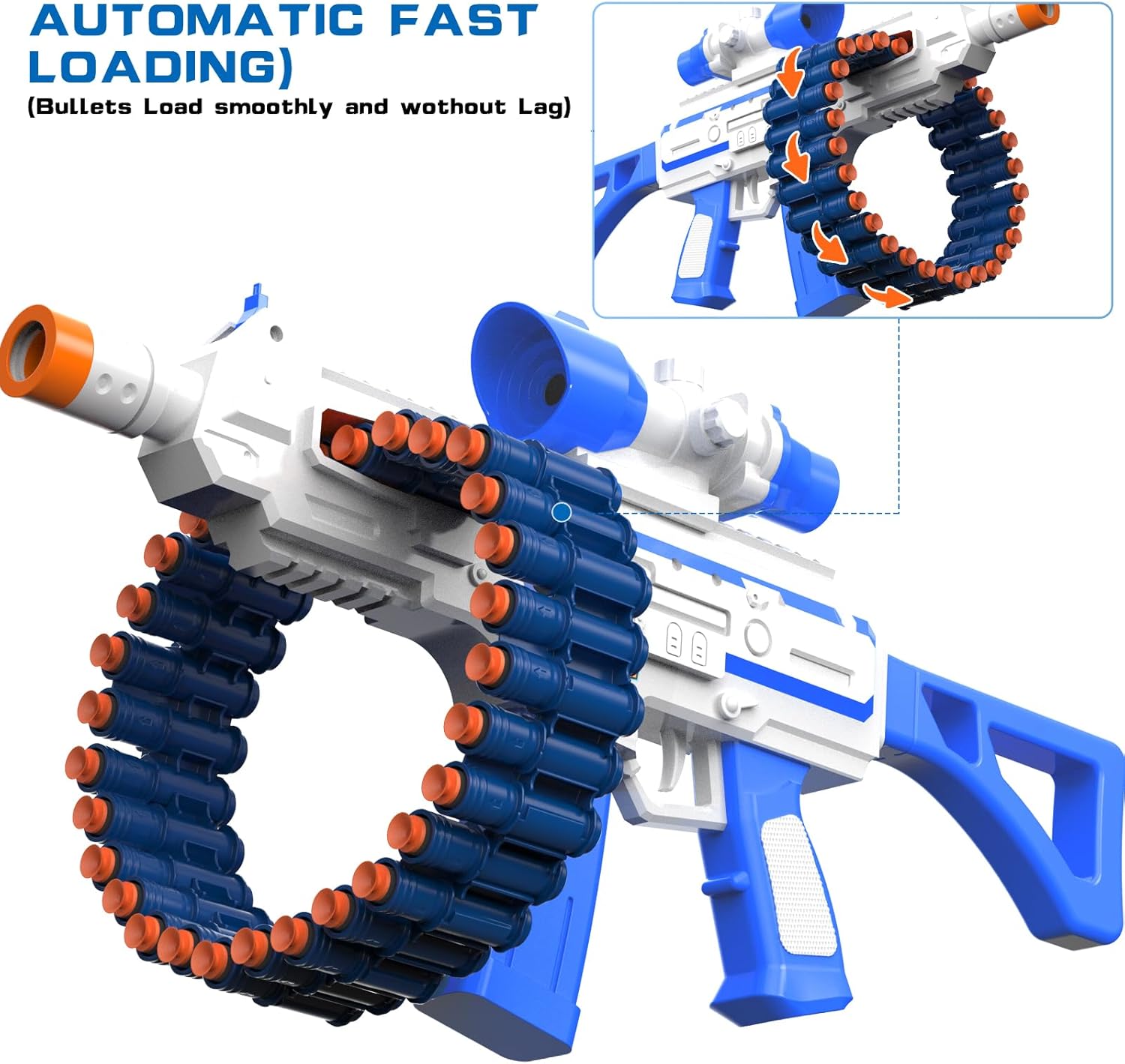 Thumbnail 3 de JakMean Toy Blaster 100 Foam Darts