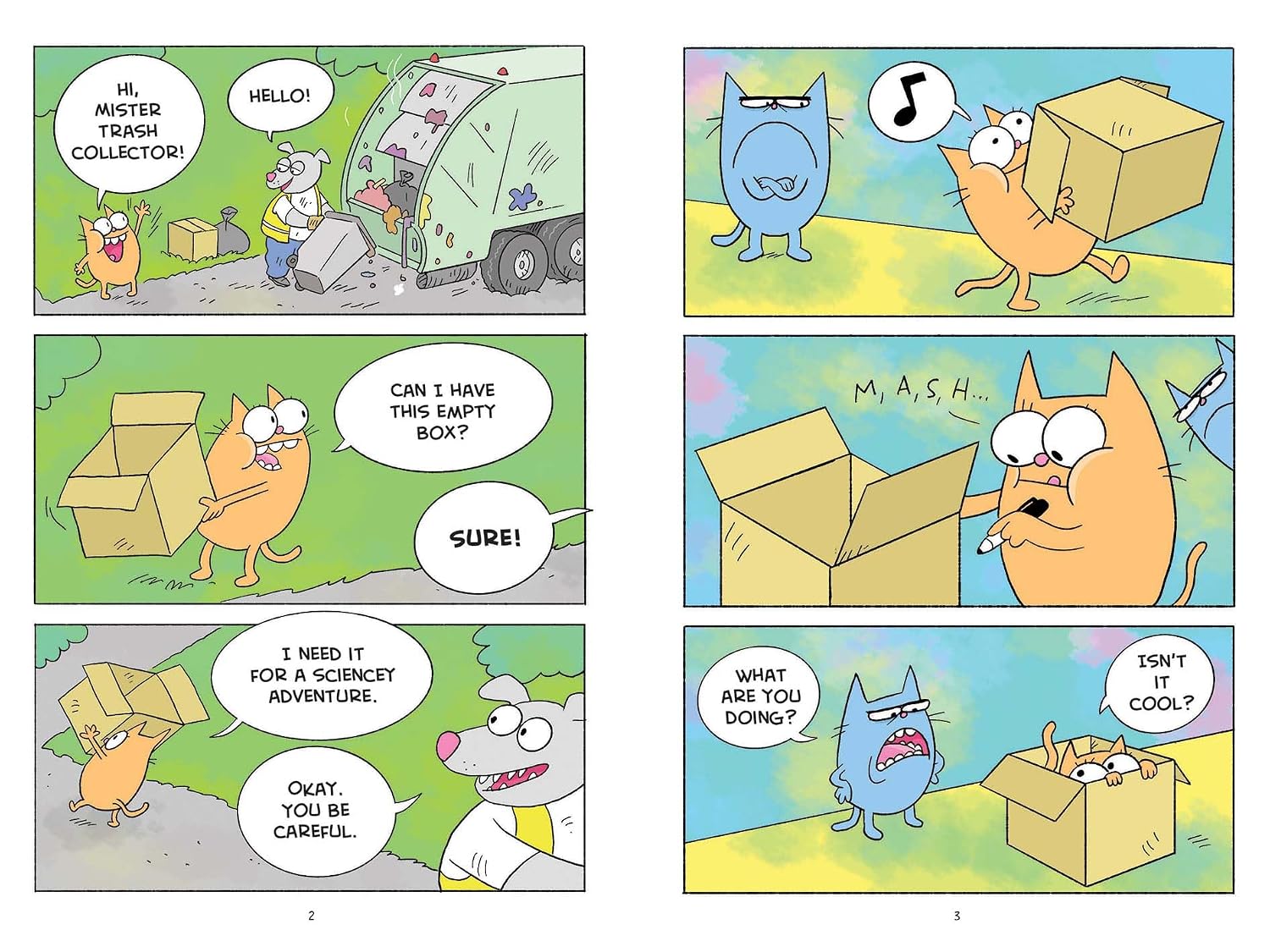 Thumbnail 1 de A Blurmp in Time (Catwad's Friend Blurmp #1) Graphic Novel