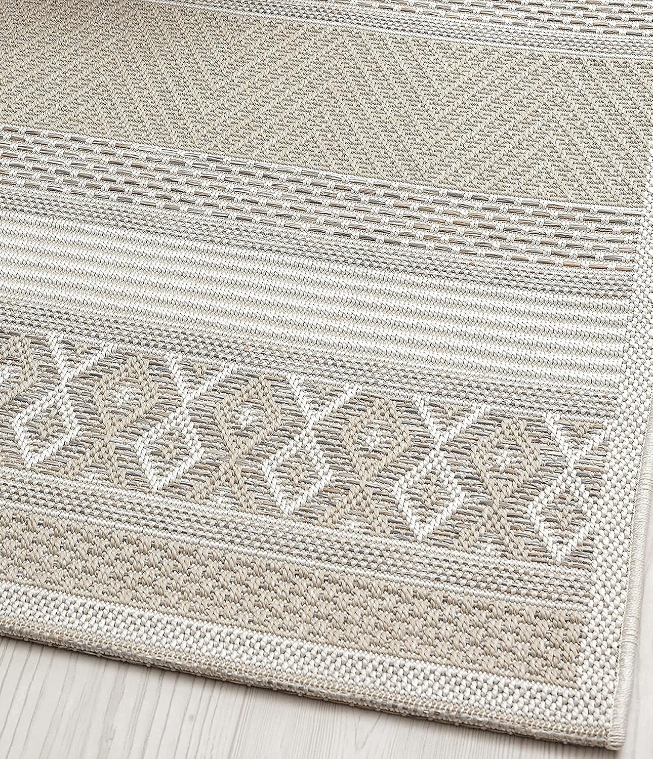 Thumbnail 4 de the carpet Calgary Alfombra beige 120 cm