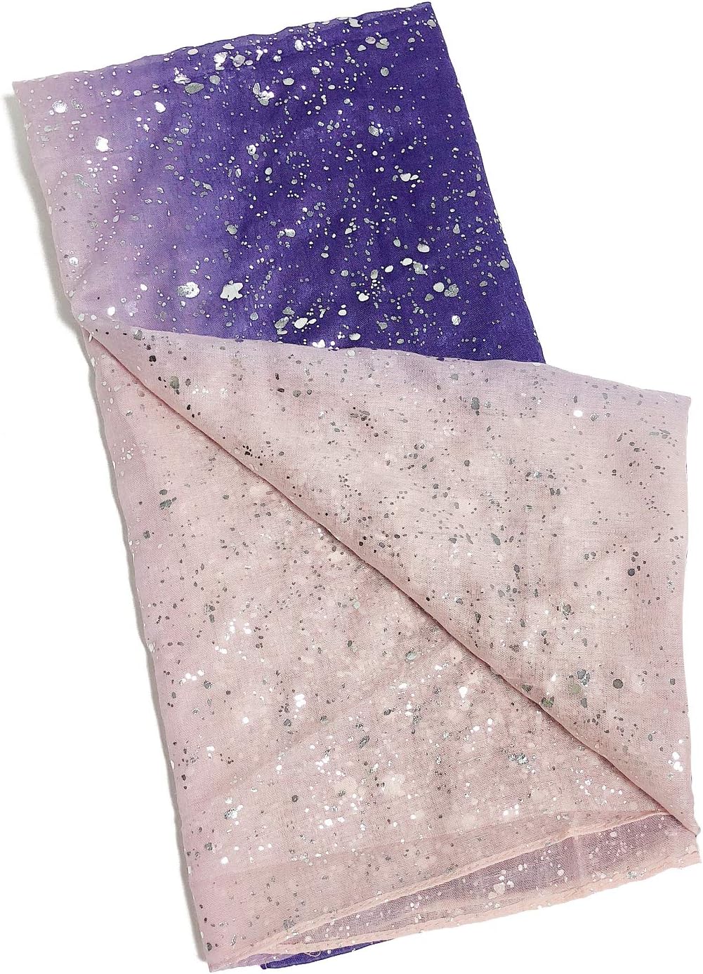 Thumbnail 3 de DAMILY foulard écharpe longue imprimée à paillettes pour femme (80 x 200 cm)