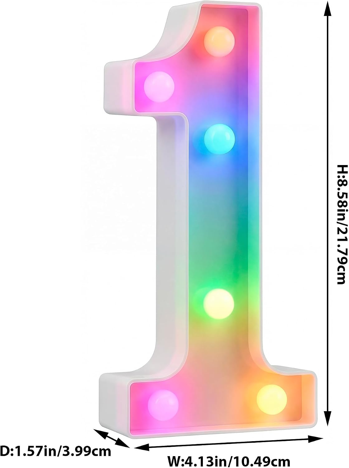 Detalle 2 de Hoodupo Marquee Light Number 1