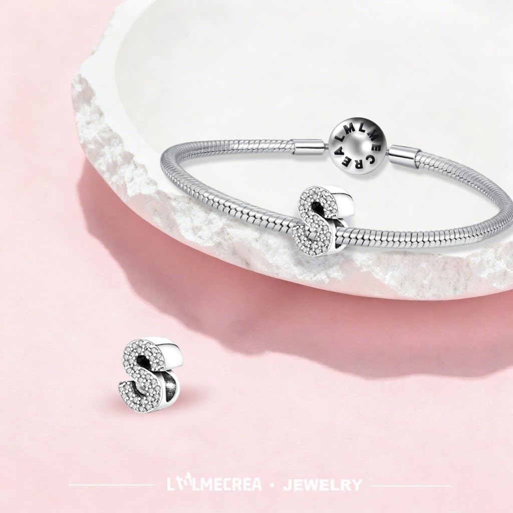 Thumbnail 3 de LMLMECREA Charm 925 Silber Initiale S