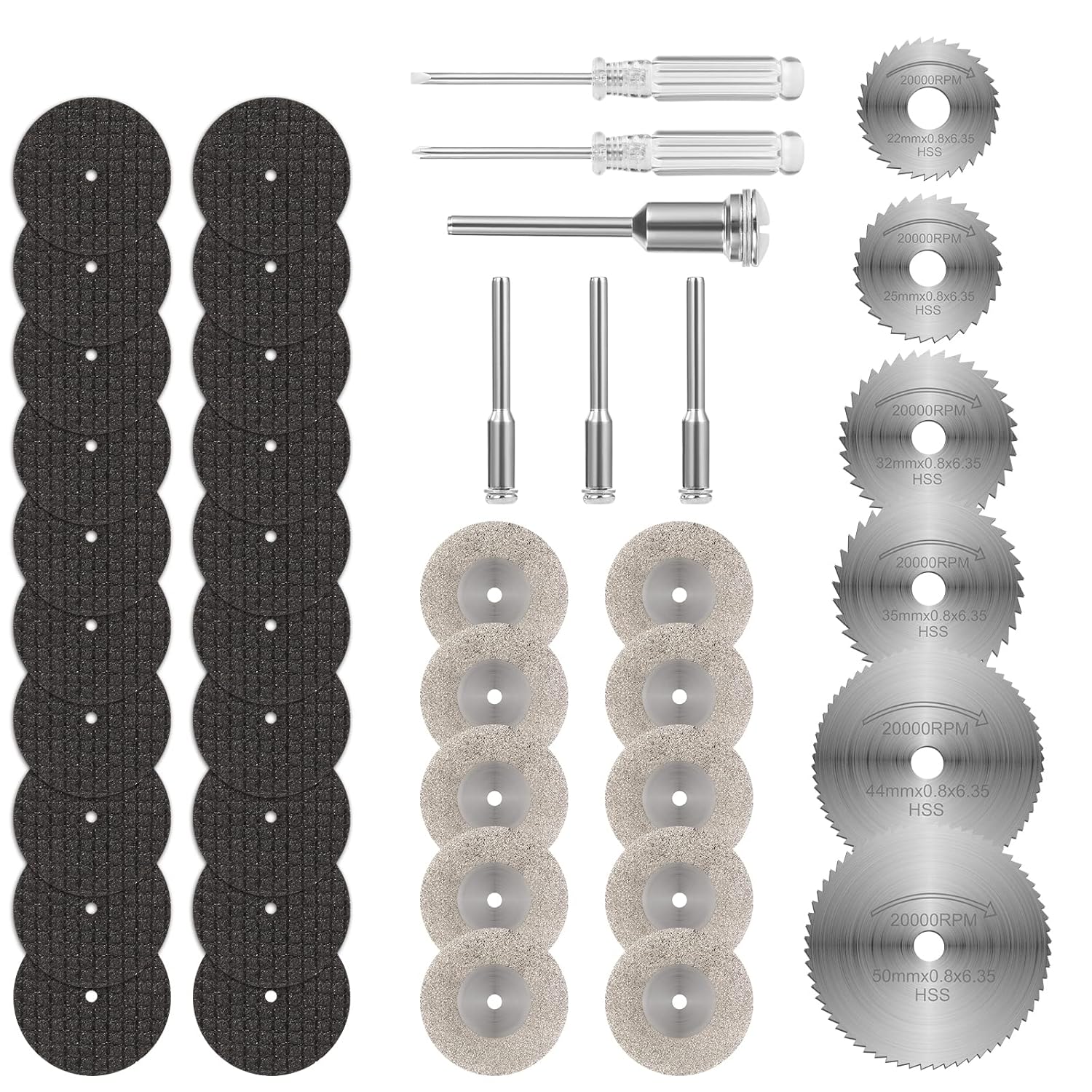 Detalle de Flintronic Hoja de Corte 36Pcs para Dremel