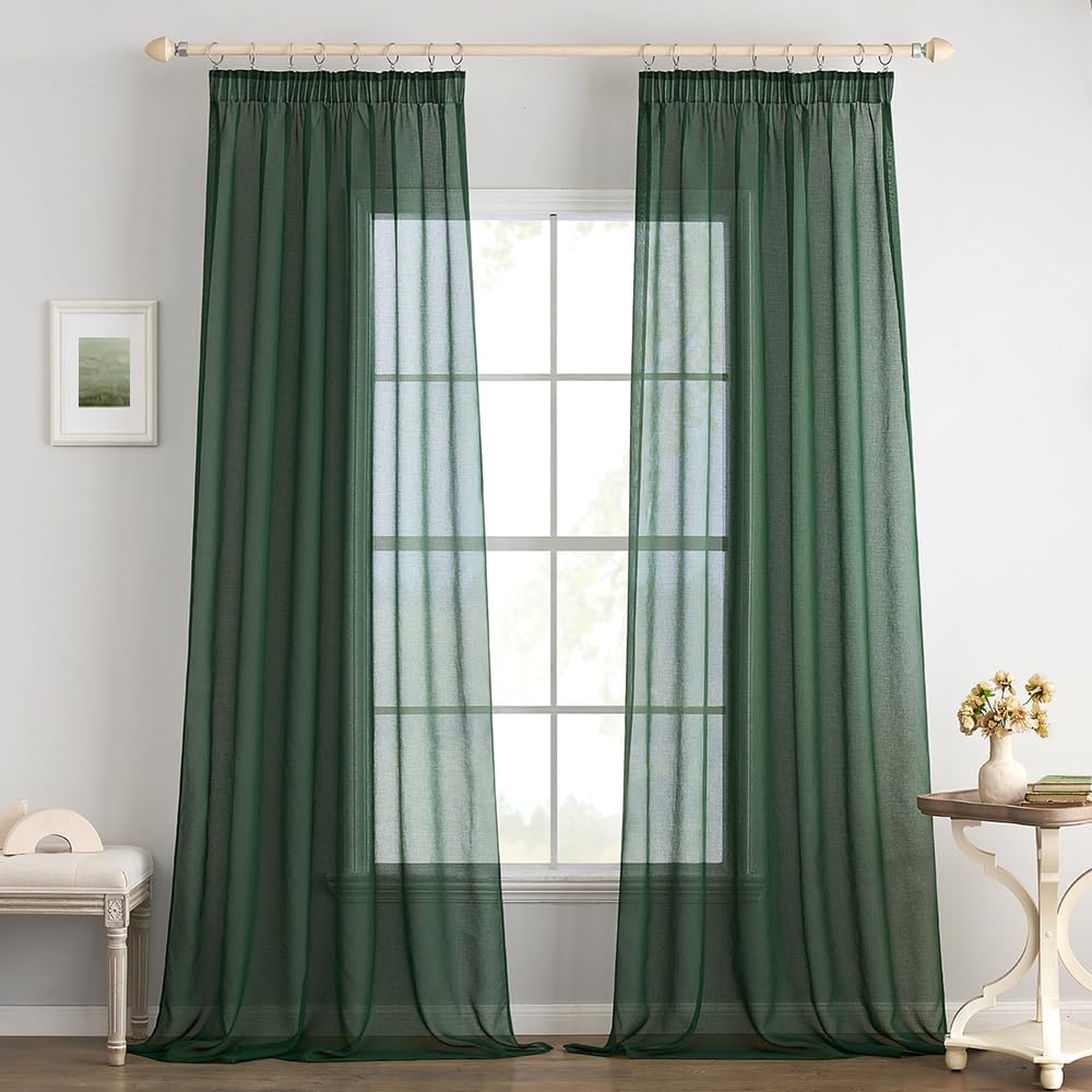 Thumbnail 6 de EMEMA Voile Vorhang 2er Set 140 x 225 cm
