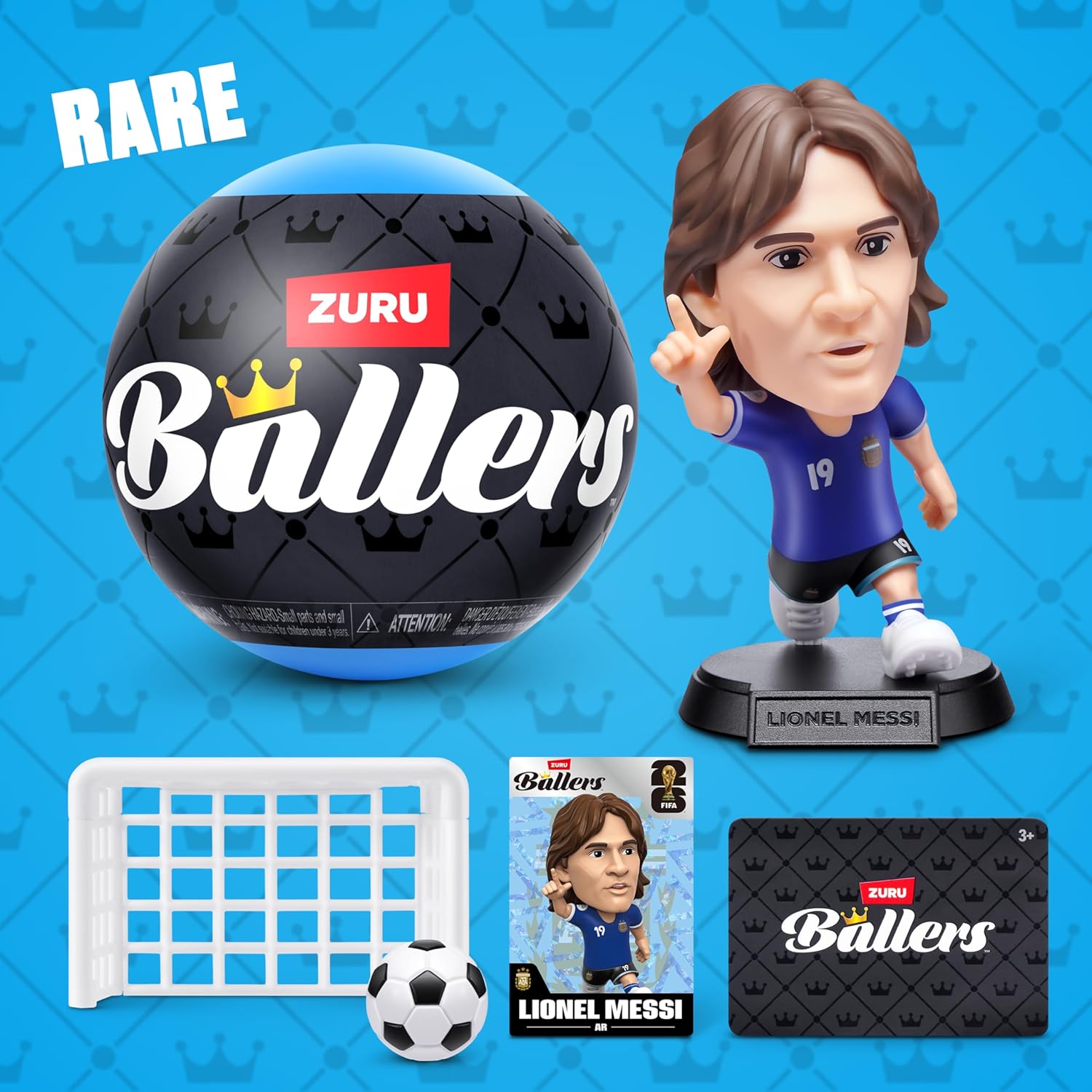 Thumbnail 4 de FIFA World Cup 2026 Ballers Series 1 2 Pack by ZURU – Official Licensed Surprise Capsule Football Collectible