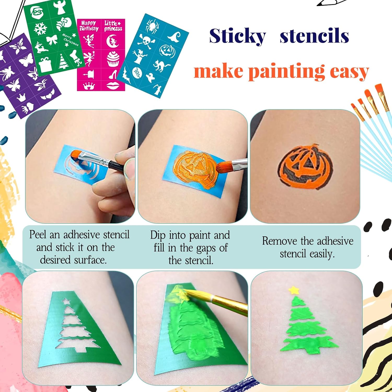 Detalle 2 de UV Face and Body Paint 30g