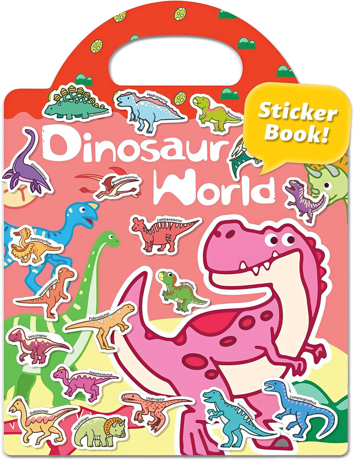 Thumbnail 6 de Walenced Reusable Sticker Book, PVC