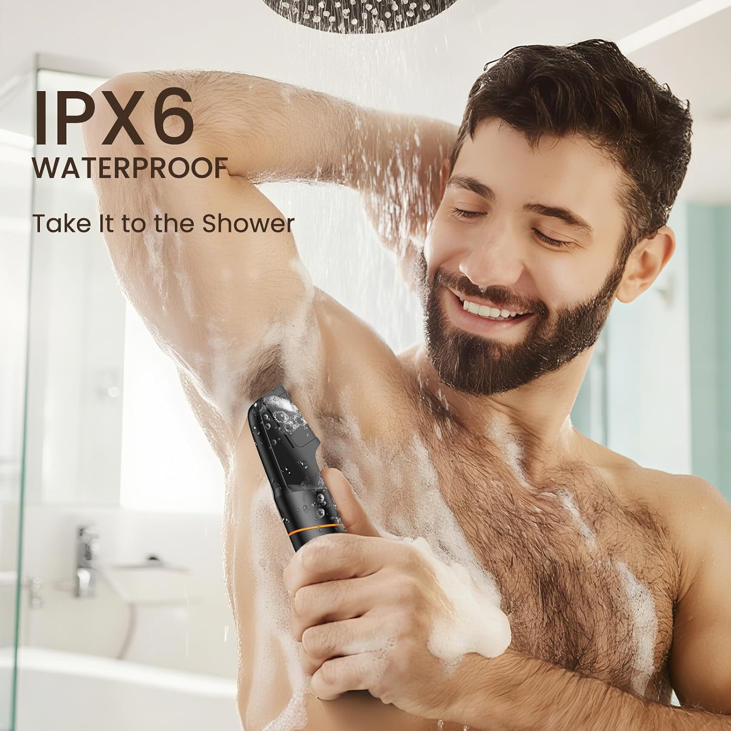 Detalle de MAXGROOM Manscape All-in-One Body & Pubic Hair Trimmer for Men