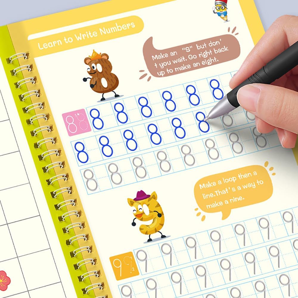 Thumbnail 6 de Reusable handwriting practice copybooks, 5-book set