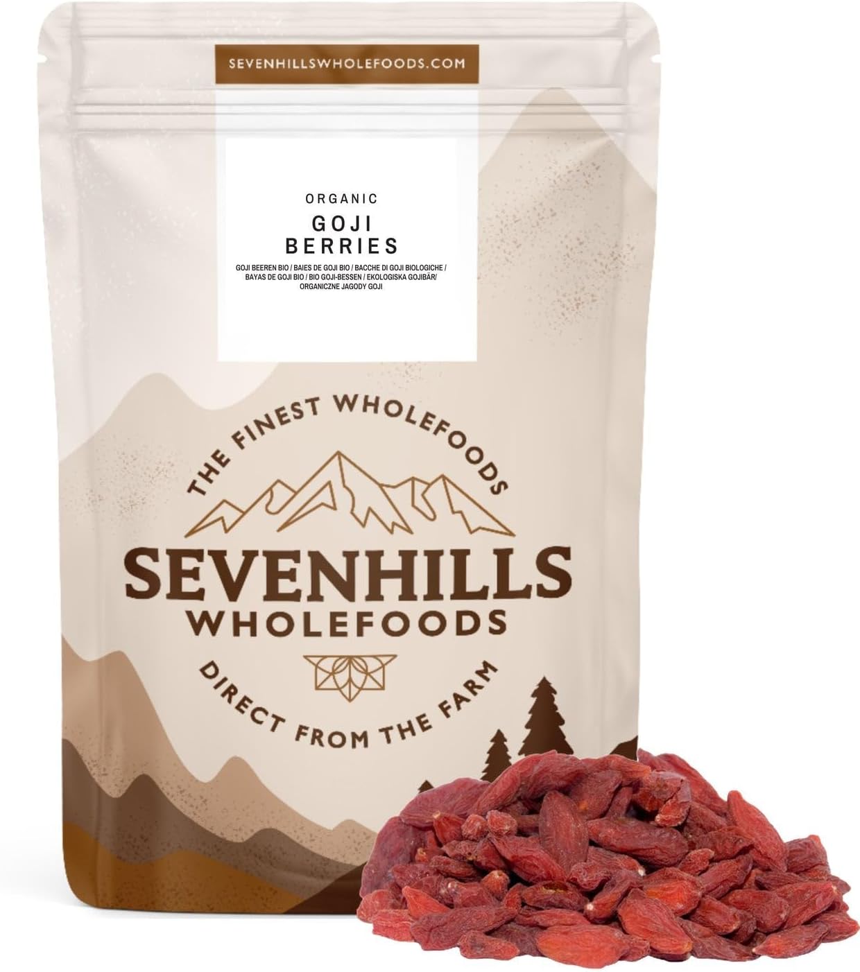 Thumbnail 5 de Sevenhills Wholefoods Baies de Goji 500g 🍇