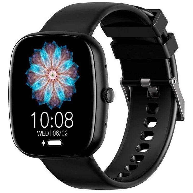Detalle de Cool Border: Smartwatch Silicona Negro con Llamadas, Salud y Deporte