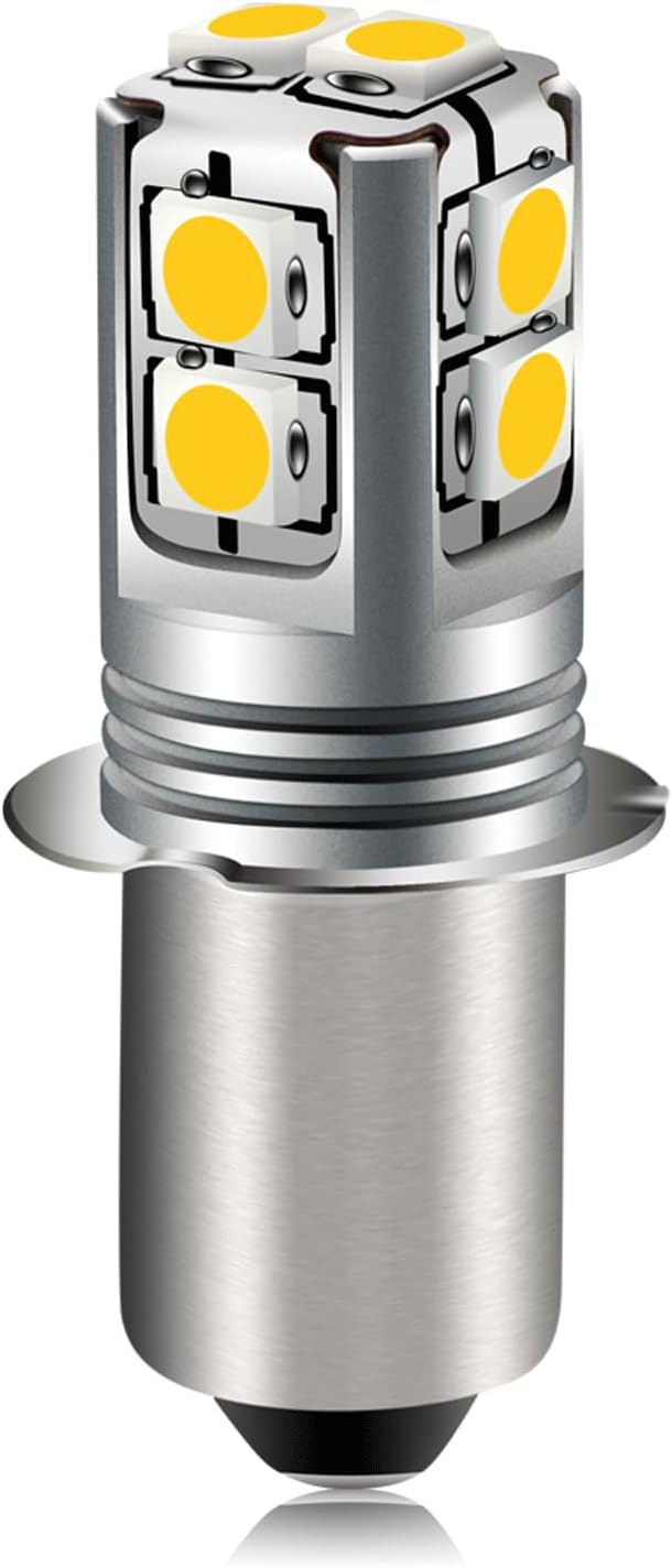 Detalle de SOFOC P13.5s Lampada LED da 3W 600LM Bianco Caldo - Ampia Tensione, 6-40V, Base P13.5s