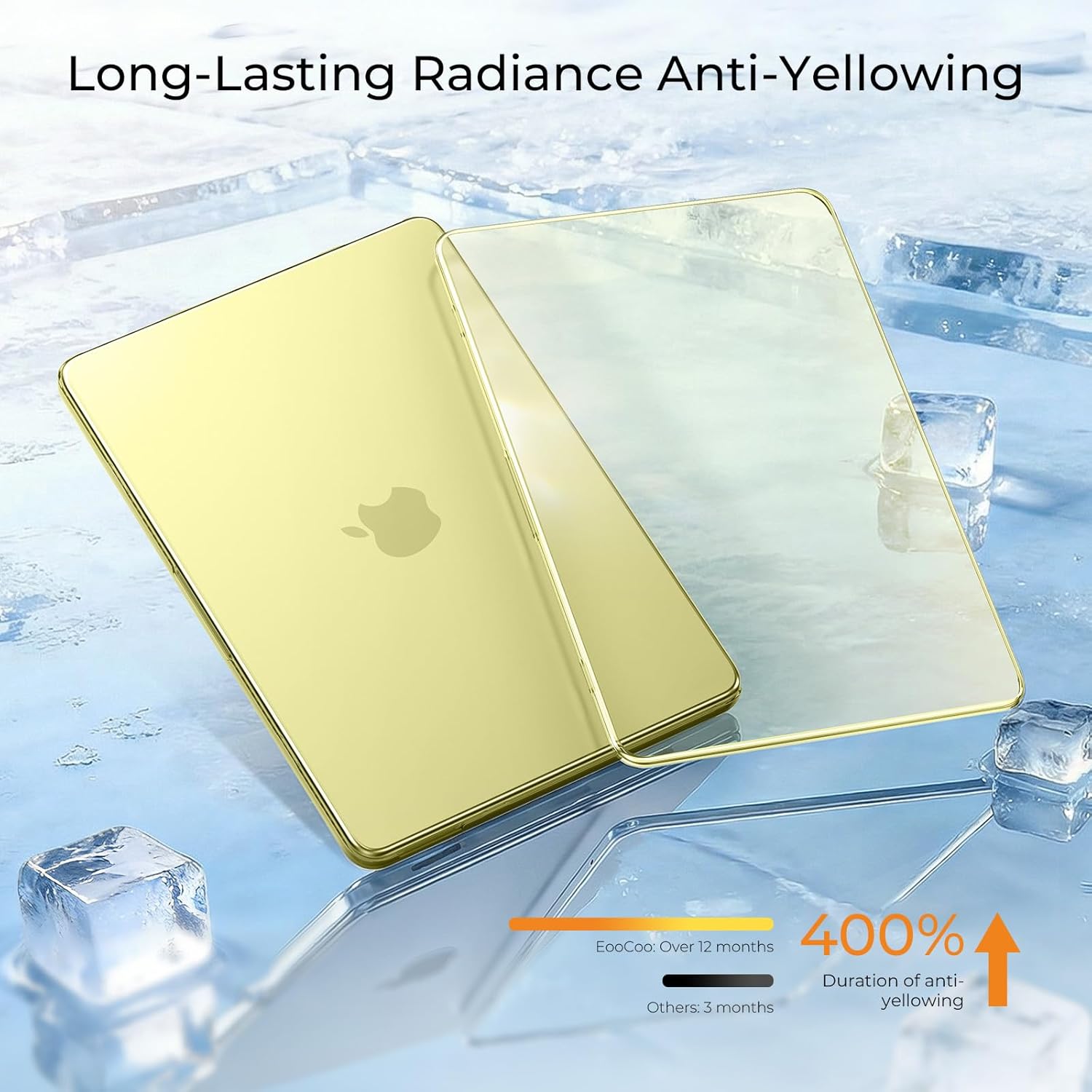 Detalle de EooCoo Neo Case 13-inch for 2026 MacBook Neo A3404 (A18 Pro) – Ultra-thin Transparent Shell