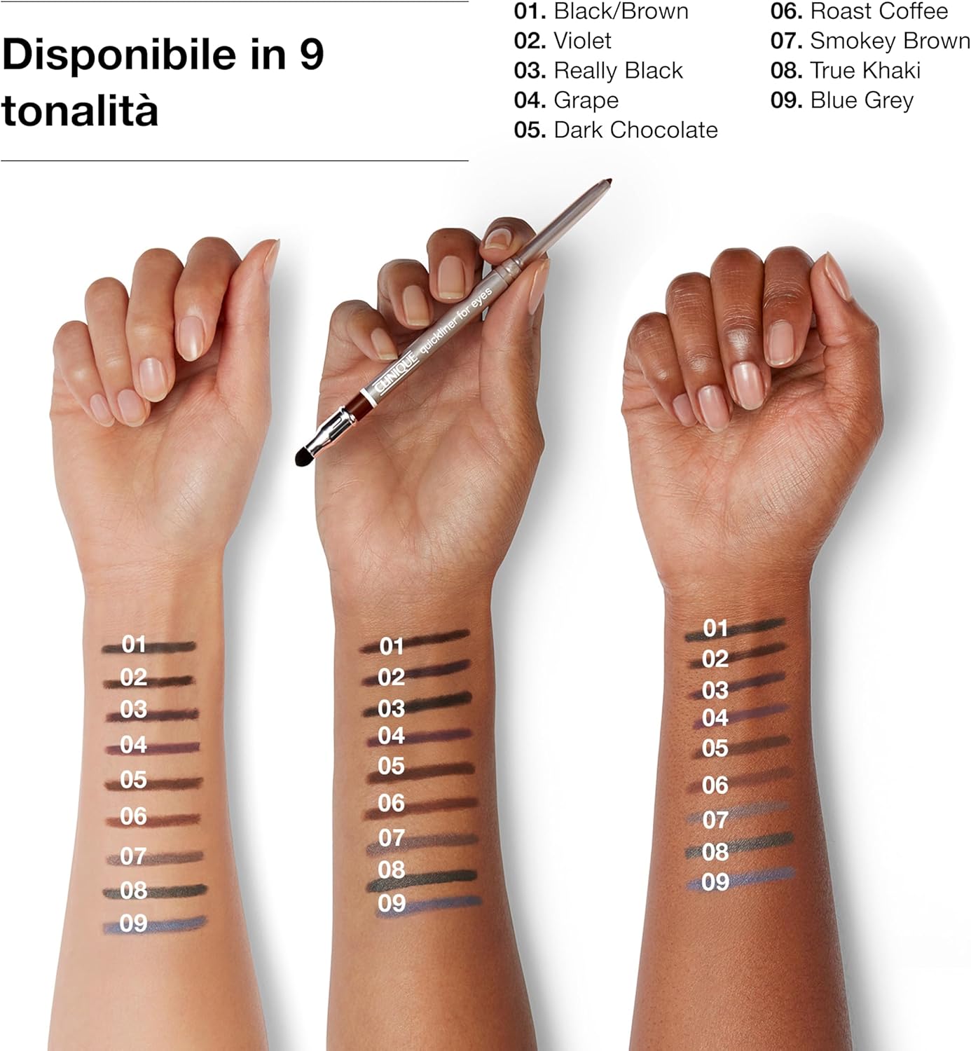 Thumbnail 4 de Clinique Quickliner For Eyes, matita eyeliner