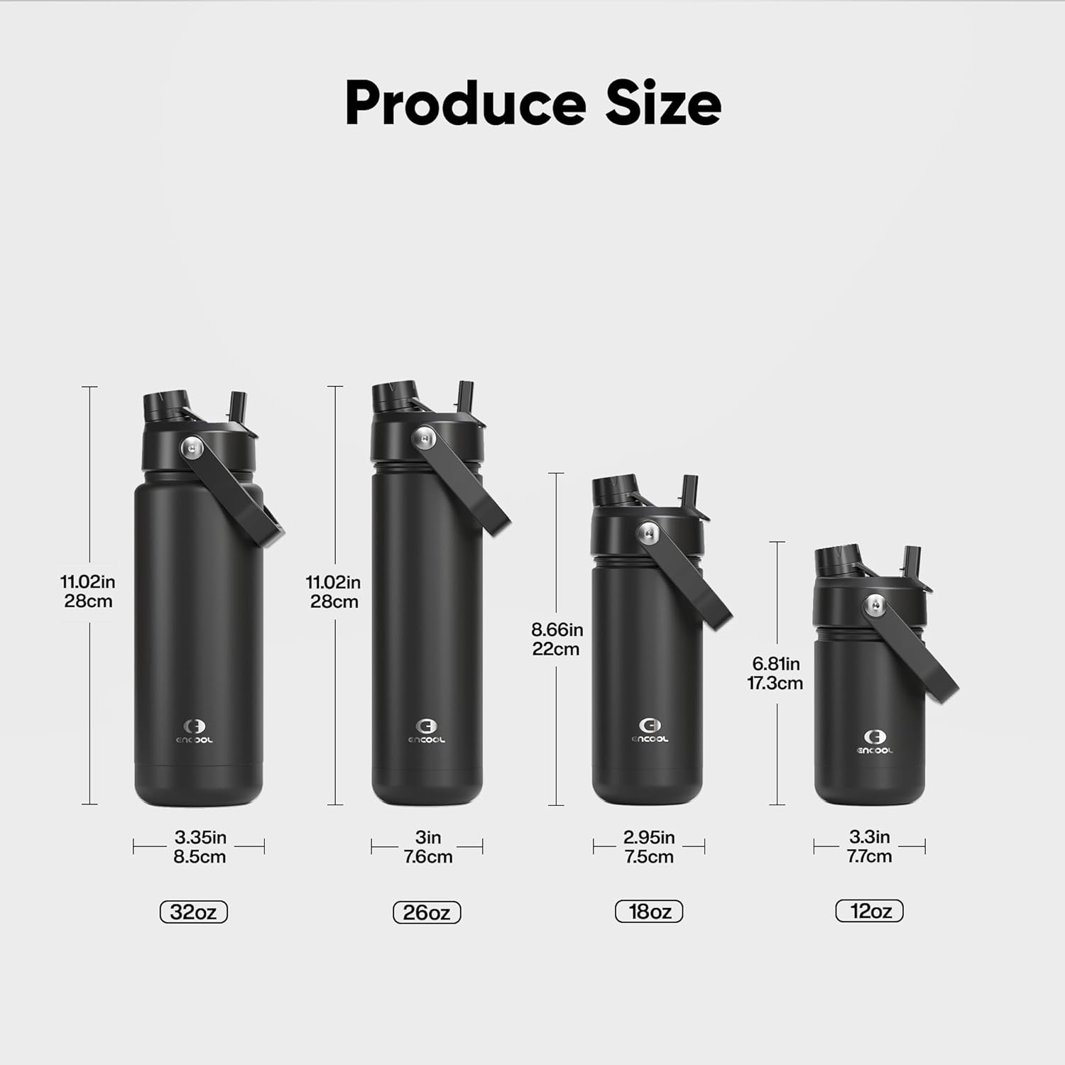 Thumbnail 4 de ENCOOL 26 oz Insulated Water Bottle ⚡
