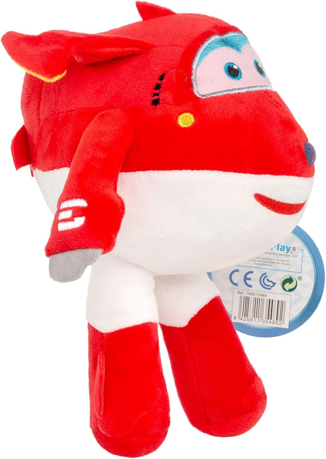 Thumbnail 2 de Super Wings 26cm 🧸 Aviones de Peluche Jett, Jerome, Dizzy o Donnie