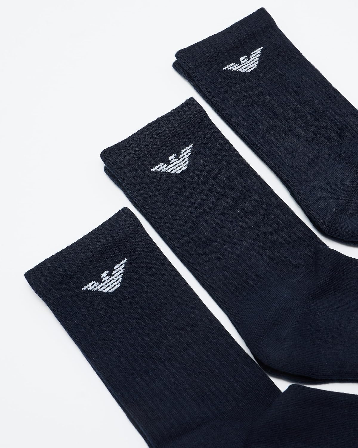 Detalle 2 de Emporio Armani Casual 3 paia calzini corti