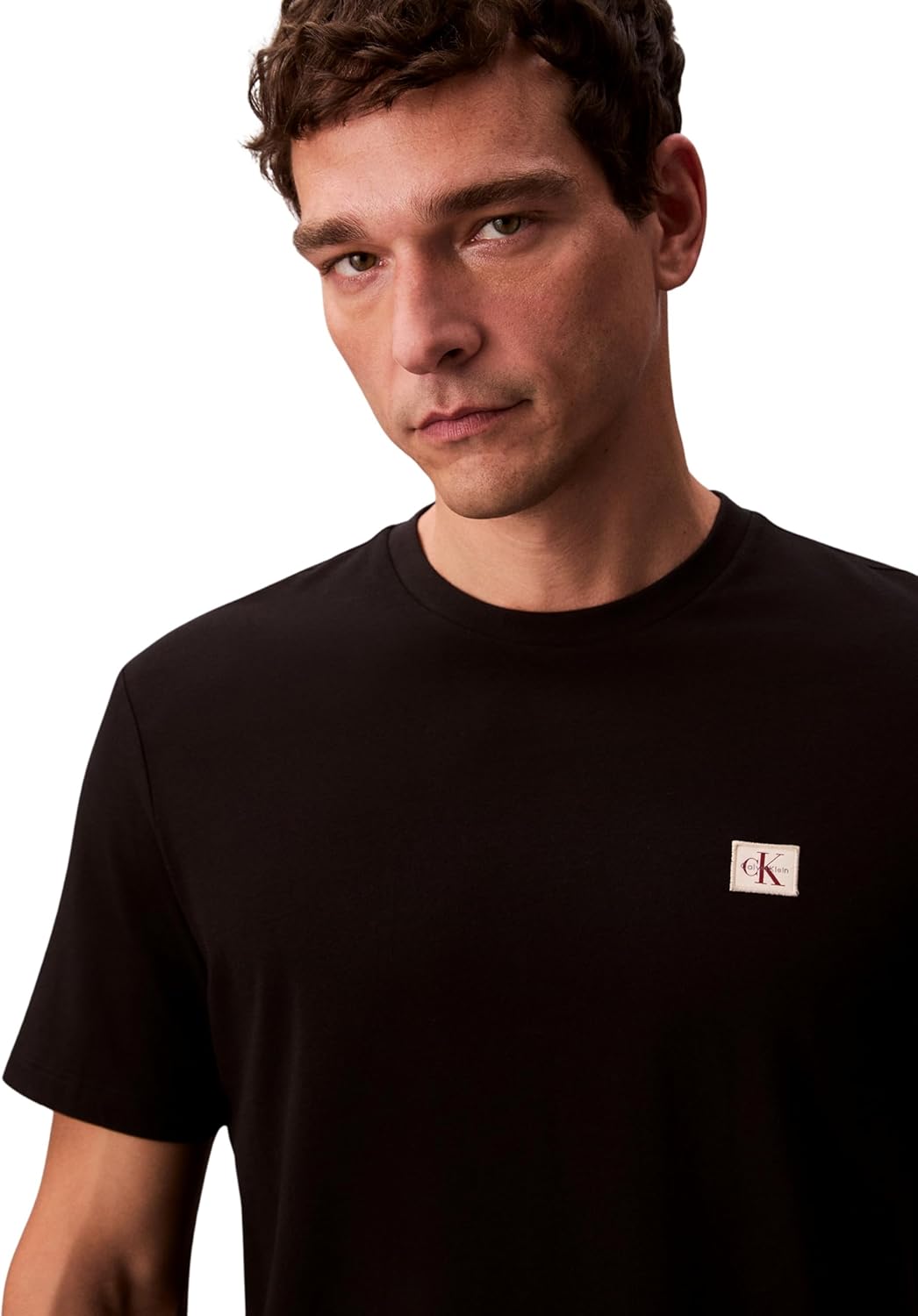 Thumbnail 3 de Calvin Klein T-Shirt Manches Courtes Homme Badge Jersey Classic Tee en coton