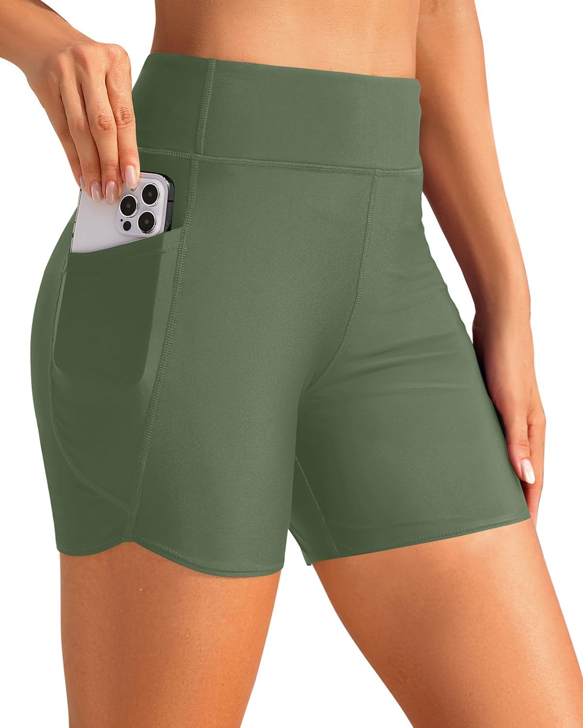 Thumbnail 6 de Daci High Waisted Swim Shorts 7