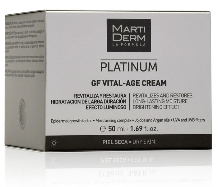 Thumbnail 1 de MartiDerm Platinum GF Vital-Age Crema Hidratante Pieles Secas 💧