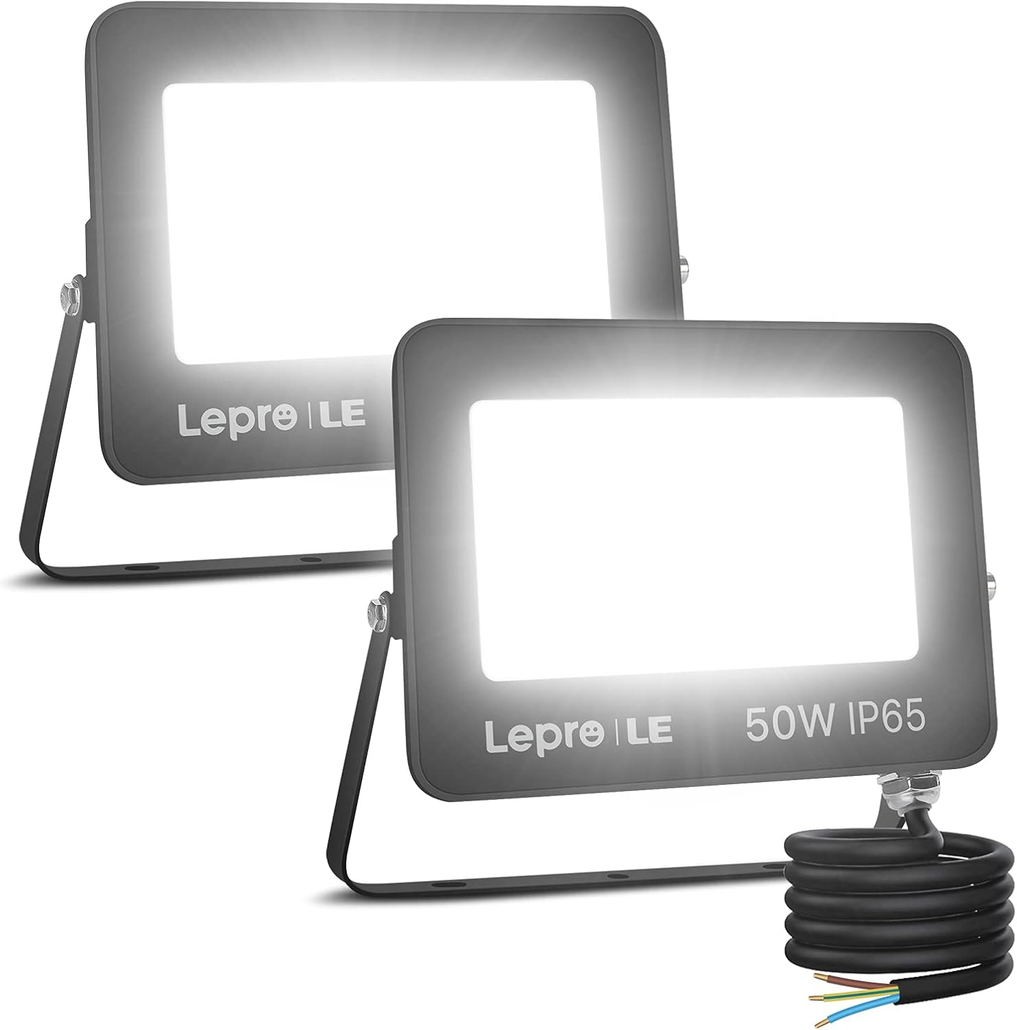 Imagen de Lepro Projecteur LED Extérieur 50W 4250LM en OfertitasTOP
