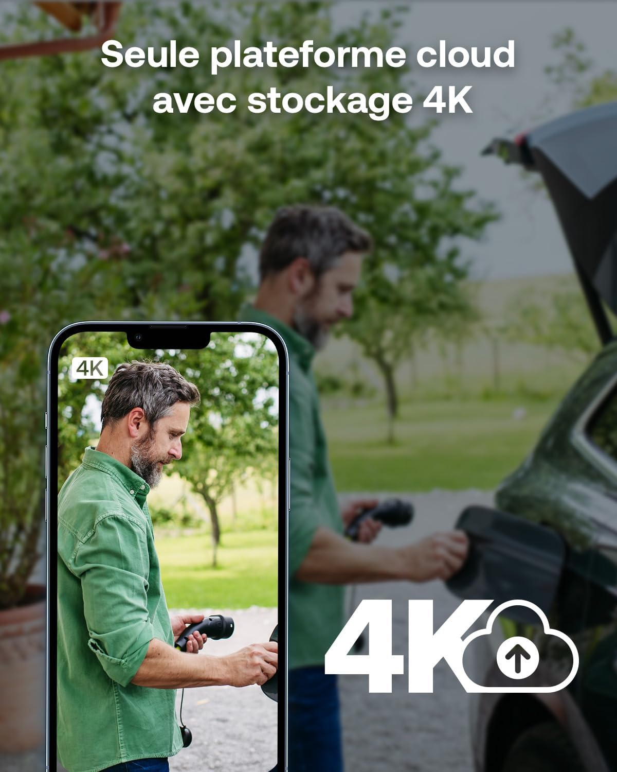 Thumbnail 1 de Arlo Ultra 3 4K et Smarthub – Caméra de surveillance extérieure sans fil (4 caméras) avec IA et vision nocturne couleur