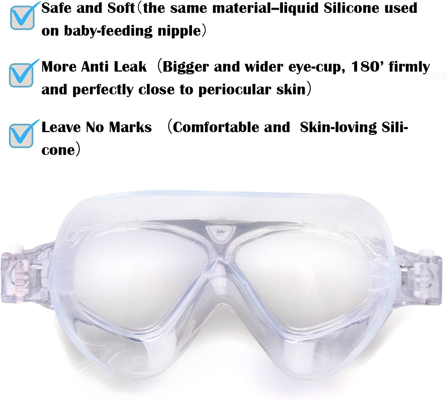 Thumbnail 1 de Swimming Goggles Anti Fog UV Protection