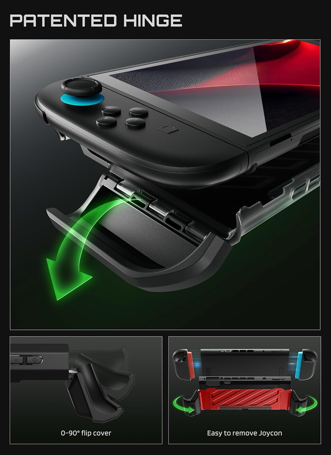 Thumbnail 2 de SUPCASE SUP-Switch2025-UBPro Nintendo Switch 2 Case, Red Hard Shell