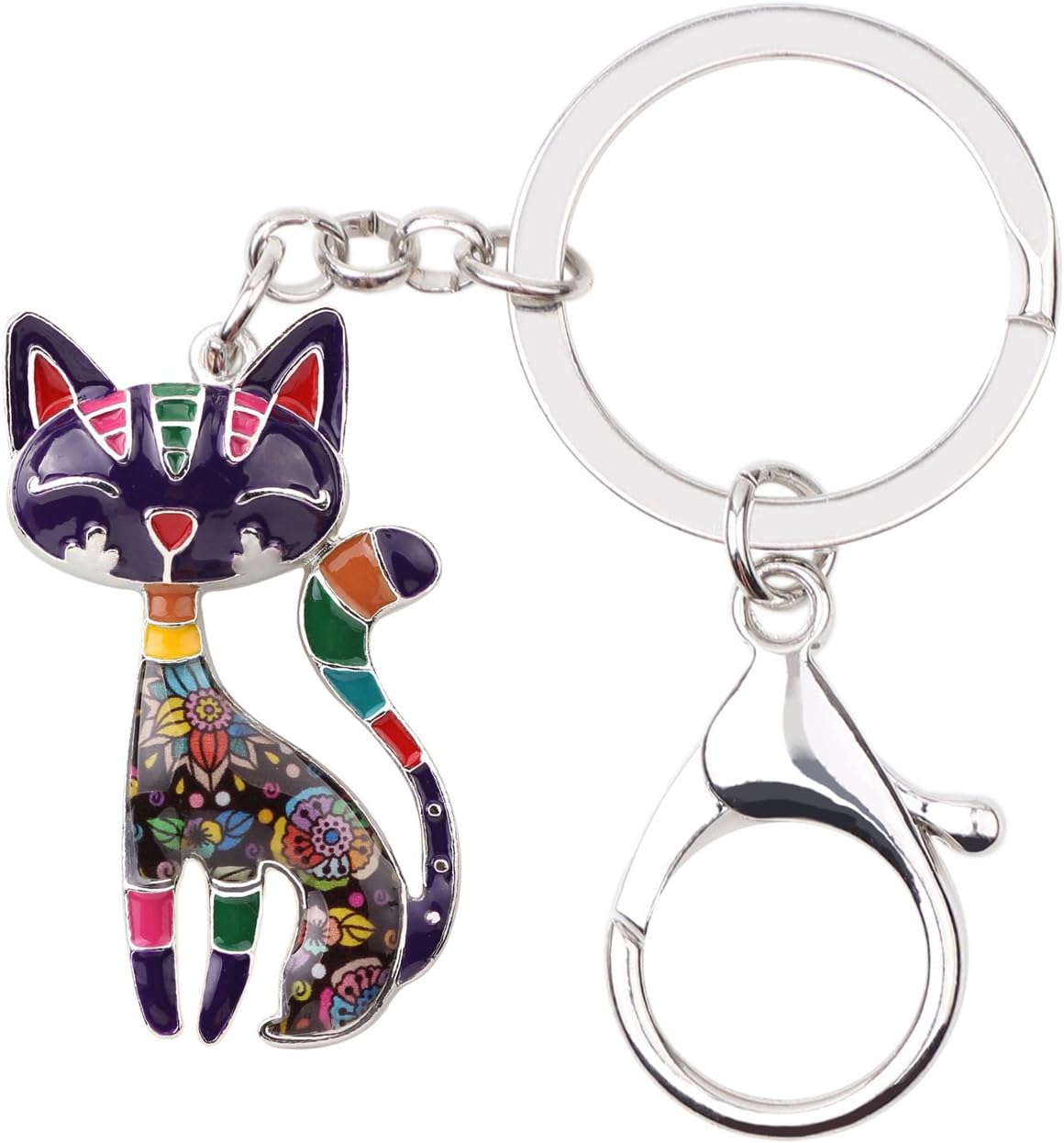Thumbnail 6 de DUOWEI Cute Cat Keyring