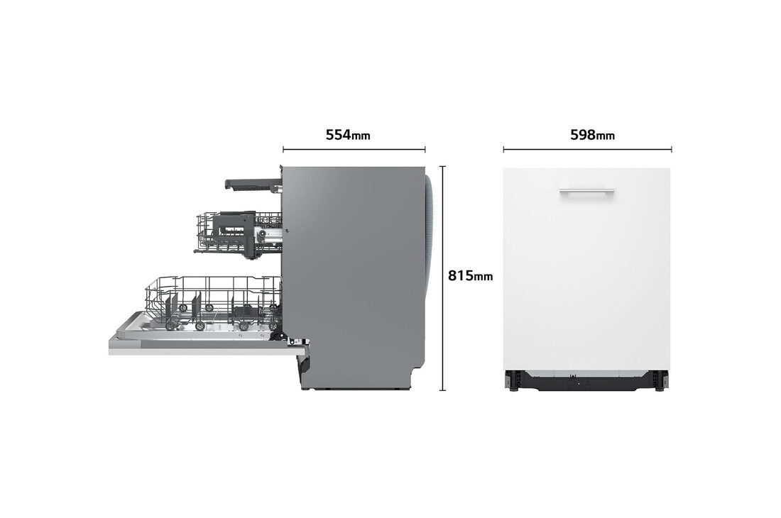 Thumbnail 1 de LG DB375TXS Outlet lavavajillas integrable A, QuadWash Steam