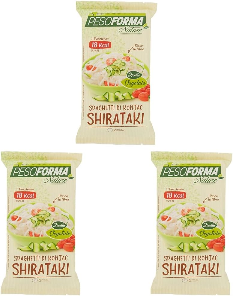 Thumbnail 3 de Pesoforma Nature Shirataki spaghetti di konjac 150 g 🍝