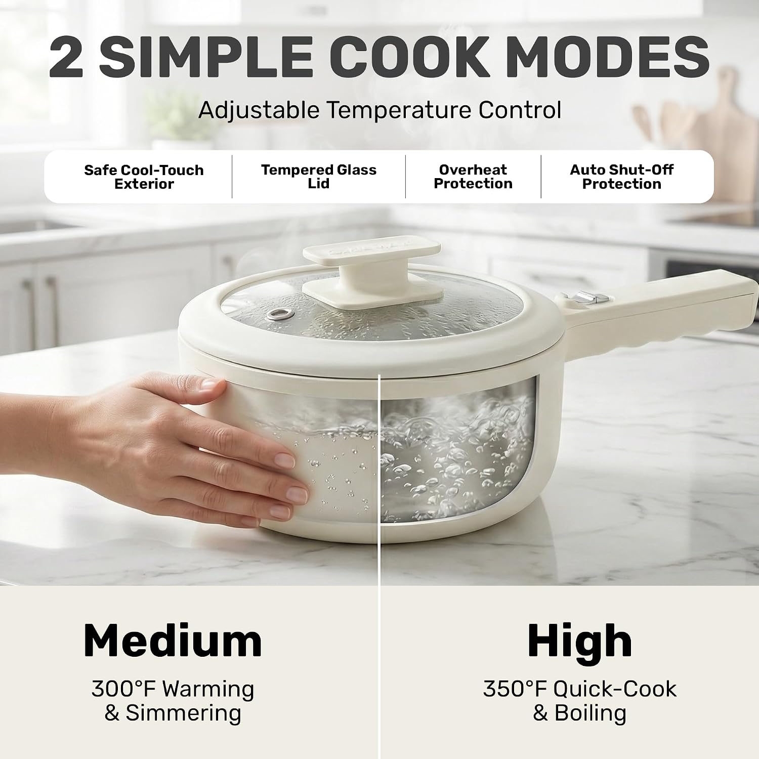 Thumbnail 6 de Ceramax PRO 2.5L Electric Hot Pot