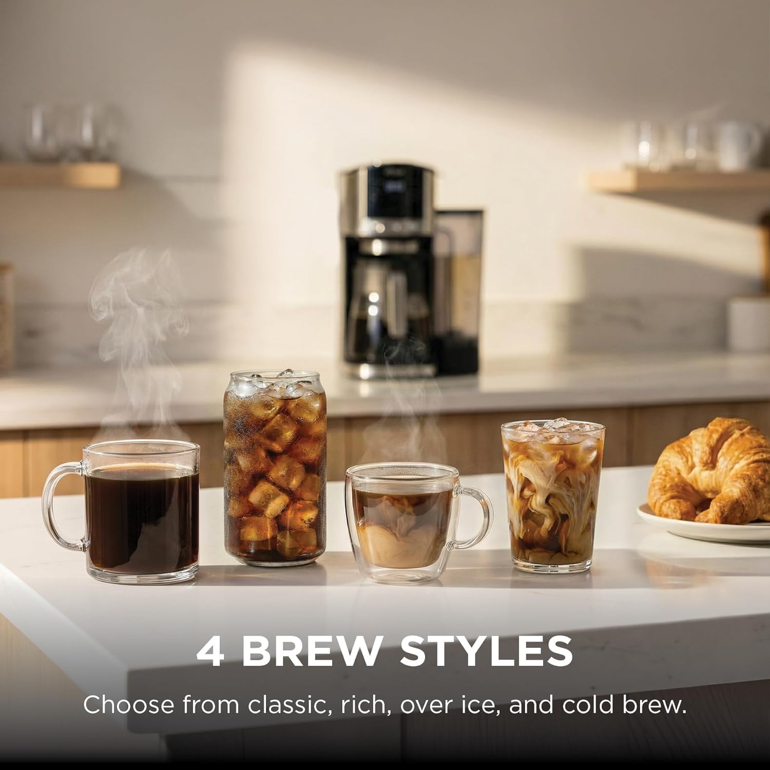 Thumbnail 3 de Ninja DualBrew Coffee Maker GP161: Grounds or Pods, Classic, Rich, Over Ice, & Cold Brew