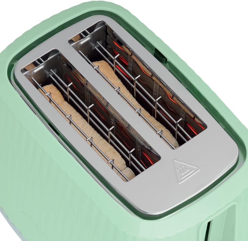 Detalle 2 de Russell Hobbs Eden Toaster Pistazie
