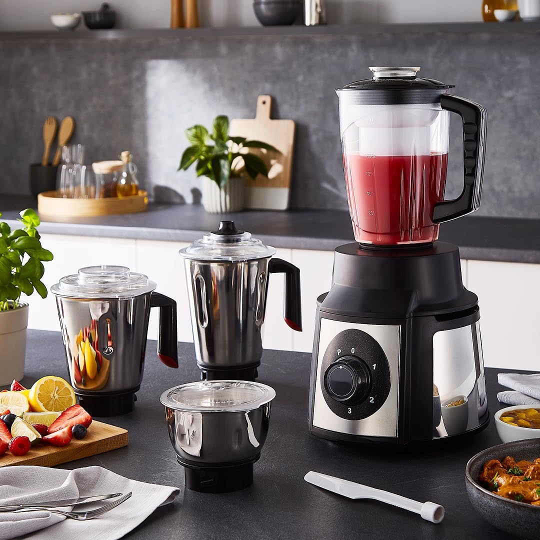 Thumbnail 1 de GEEPAS 5-in-1 mixer grinder 1000W