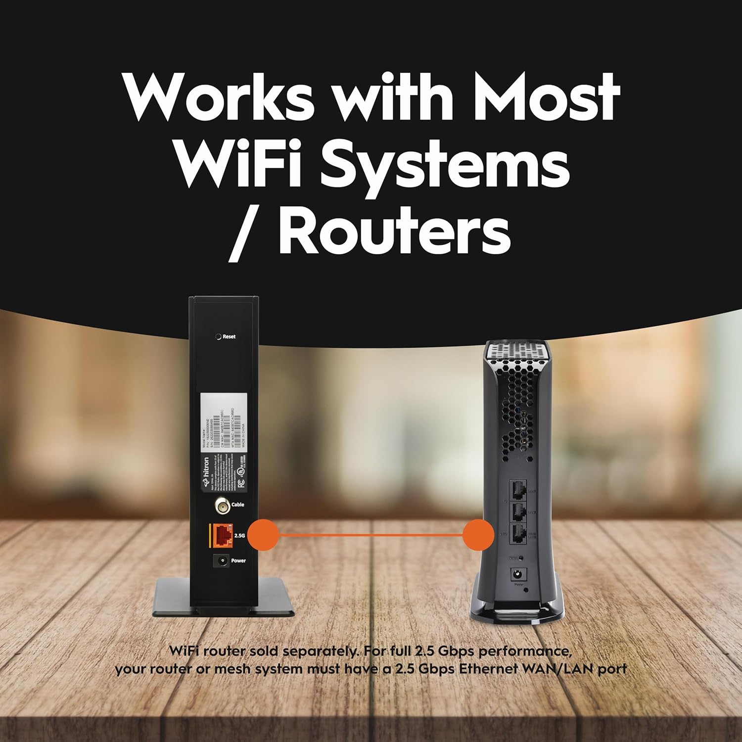 Thumbnail 5 de Hitron CODA56 DOCSIS 3.1 Cable Modem 2.5 Gbps