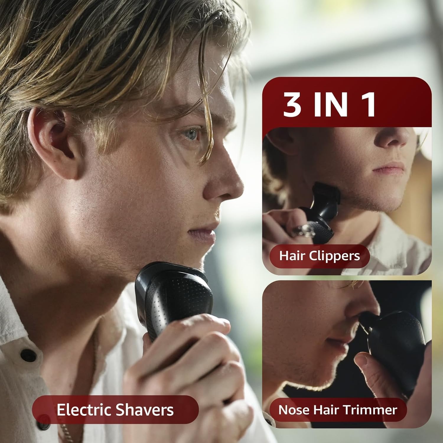 Detalle de Rategist 3-in-1 Electric Razor for Men